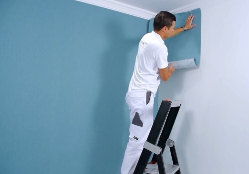 Begin je bij het schilderen van een muur bovenaan of onderaan?